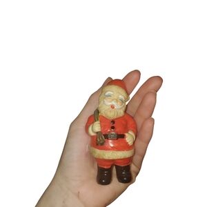 Vintage Rubber Santa Claus